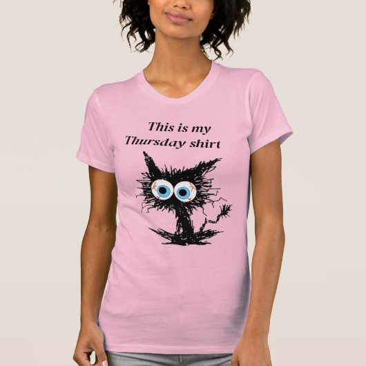 T-shirt Ma chemise de jeudi (Devant)