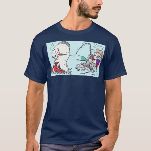 T-shirt Ma chemise de pêche (Devant)