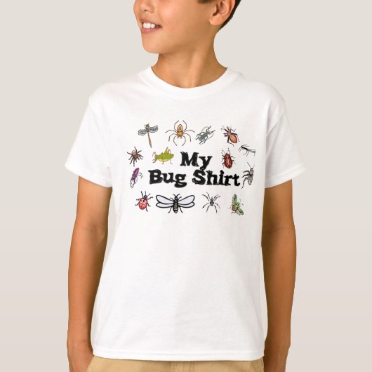 T-shirt Ma chemise d'insecte (Devant)