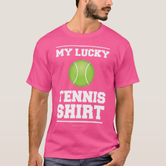 T-shirt Ma Chérie De Tennis. Funny Tennis Shirts