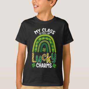 T-shirt Ma Classe Est Pleine De Charmes Chanceux St Patric