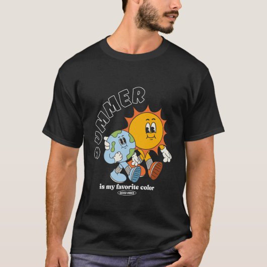 T-shirt Ma couleur préférée (Devant)