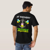 T-shirt Ma croisière d'anniversaire - Croisière amusante (Dos entier)