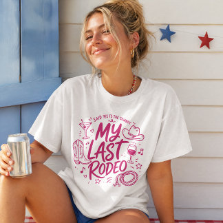 T-shirt Ma dernière chemise de cow-boy pour enterrement de