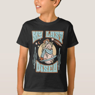 T-shirt Ma dernière disco Allons-y les filles mariée demoi