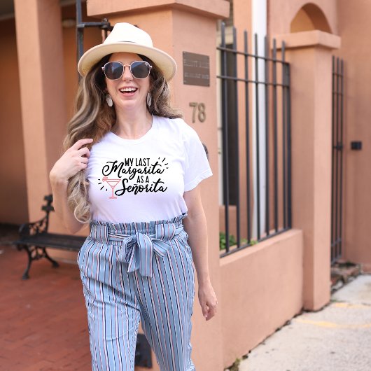 T-shirt Ma Dernière Margarita - Tequila&Margs Bride Tee