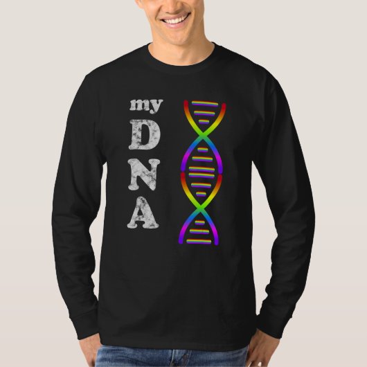 T-shirt Ma double hélice d'ADN (Devant)