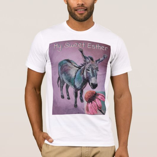 T-shirt ma douce Esther (Devant)