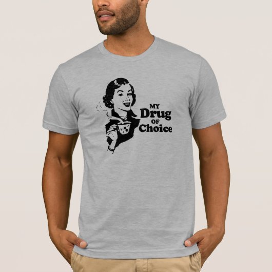 T-SHIRT MA DROGUE PRÉFÉRÉE (Devant)
