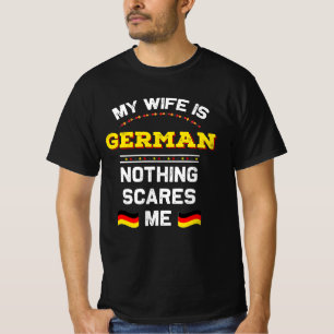 T-shirt Ma femme est allemande Alemania Republic Allemagne