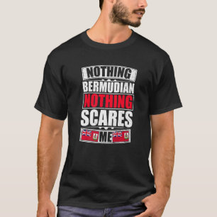 T-shirt Ma Femme Est Bermudienne Rien Ne Me Fait Peur Berm