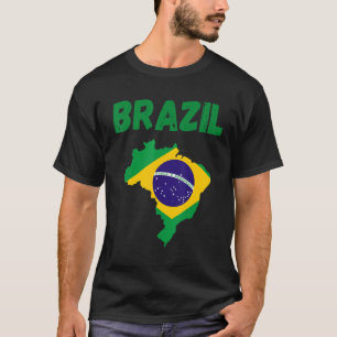 T-shirt Ma femme est brésilienne Brésil Patrimoine Racines