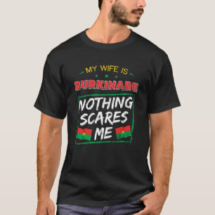 T-shirt Ma Femme Est Burkinabé Burkina Faso Racines Du Pat