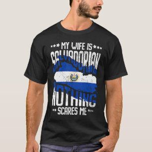 T-shirt Ma femme est Salvadorienne El Salvador Heri Salvad