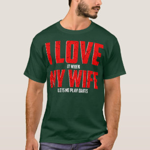 T-shirt Ma Femme Me Permet De Jouer Des Fesses Vintages Da