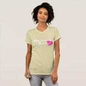 T-shirt Ma fiance est une cravate (Devant entier)