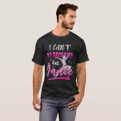 T-shirt Ma fille ne peut pas danser Danse Ballet Maman (Devant entier)
