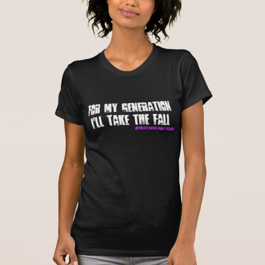 T-SHIRT MA GÉNÉRATION X (Devant)