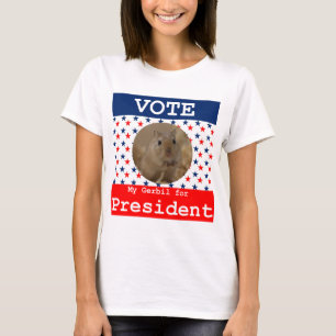 T-shirt Ma gerbille pour le président
