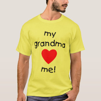 T-shirt ma grand-maman m'aime