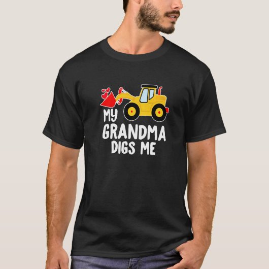 T-shirt Ma grand-mère me dièse 1 (Devant)