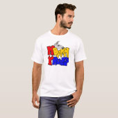 T-shirt Ma grange Mes règles Llama (Devant entier)