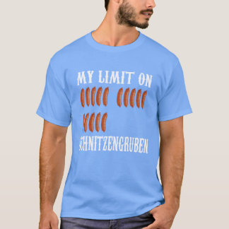T-shirt Ma limite sur le garçon Schnitzengruben