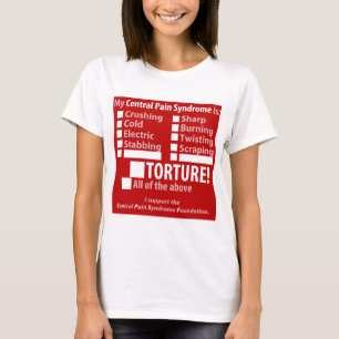 T-shirt Ma liste de contrôle de symptôme de cps