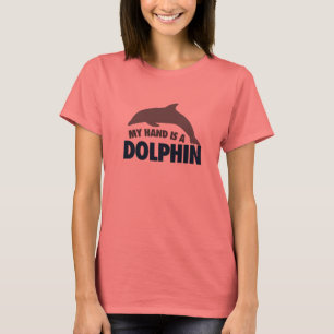 T-shirt Ma main est un dauphin