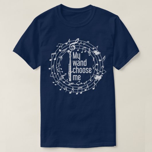 T-shirt Ma main me choisir Flute (Design devant)