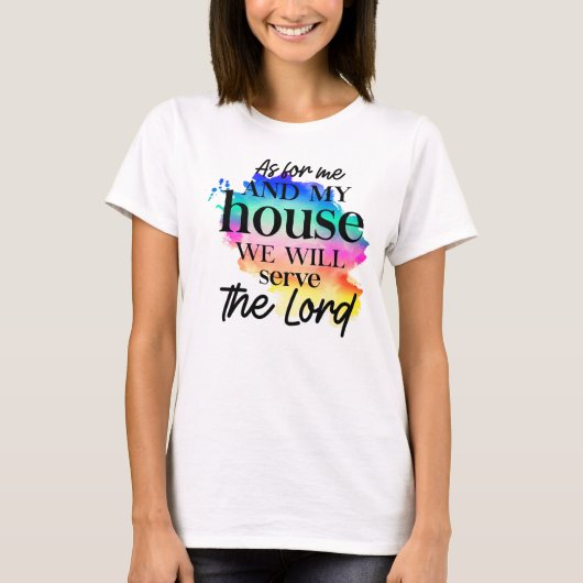 T-shirt Ma maison - Chemise (Devant)