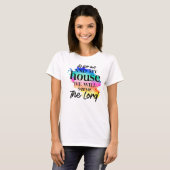 T-shirt Ma maison - Chemise (Devant entier)