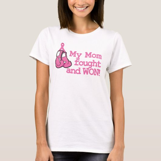 T-shirt Ma maman combattue et gagnée ! (Devant)