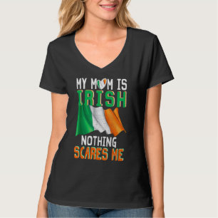 T-shirt Ma Maman Est Irlandaise Rien Ne Me Fait Peur Fier