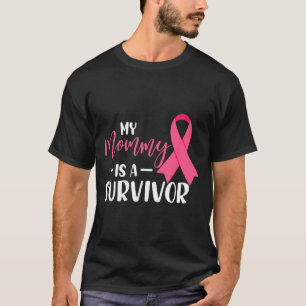 T-shirt Ma Maman est une survivante Sensibilisation au can