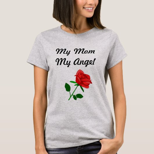 T-shirt Ma maman mon ange (Devant)