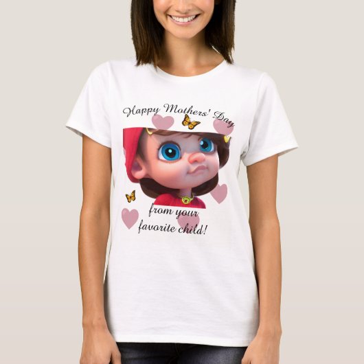 T-shirt Ma maman super Cool (Devant)