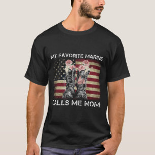 T-shirt Ma Marine préférée m'appelle maman