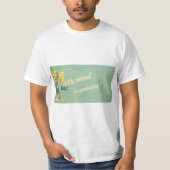 T-shirt Ma mauvaise herbe est extraordinaire (Devant)