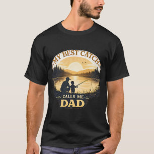 T-shirt Ma meilleure prise m'appelle Papa