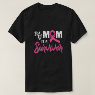 T-shirt Ma Mère Est Une Fille Du Cancer Du Sein Survivante