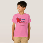 T-shirt Ma mère est une RA Warrior (Devant entier)
