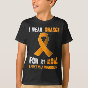 T-shirt MA MÈRE MON LEUKEMIA WARRIOR Leukemia Sensibilisat