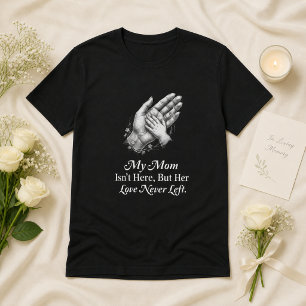 T-shirt Ma mère n'est pas là Cadeau de mains de la fête de