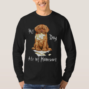 T-shirt Ma mon travail de Dogue de Bordeaux Ate