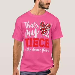 T-shirt Ma nièce danse Tante d'une danseuse Tante danse Ta