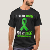 T-SHIRT MA NIECE MON GUERRIER DE NEUROFIBROMATOSE (Devant)
