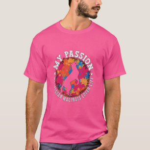 T-shirt Ma passion Mon berger belge Amoureux des chiens be