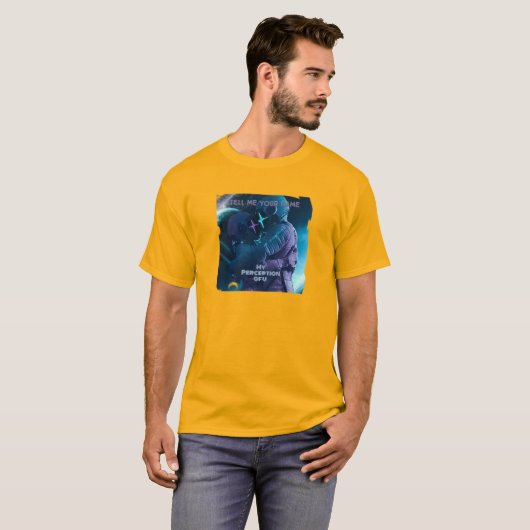 T-shirt Ma perception de u TMYN Lune Chemises & Tops (Devant entier)