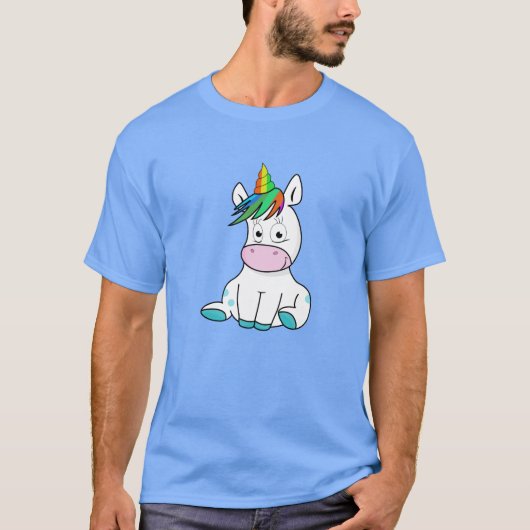 T-shirt Ma petite licorne mignonne (Devant)